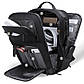 Дорожній рюкзак Bange BG-61, п'ять кишень, два відділення для ноутбука до 15,6", 28л, фото 5