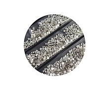 Стрази Starlet Professional, ss1-ss5, колір срібло з перегородками, 1440 шт