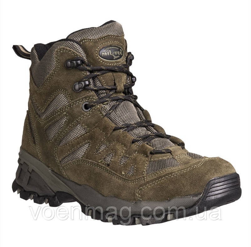 Тактичні черевики Mil-Tec SQUAD Stiefel 5 inch OLIV, нові