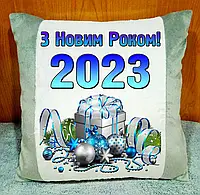 Подаруночок на Новий рік. Плюшева подушечка подарунок на Новий Рік та Різдво 2023