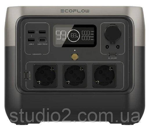 Зарядна станція EcoFlow RIVER 2 Pro (768 Вт⋅г), фото 1