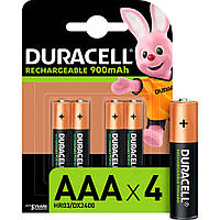 Батарейки акумулятор Duracell Recharge AAА 900 мАч