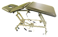 Стол массажный трёхсекционный с гидроподъёмом СМГ-3 Стол массажный трёхсекционный с електроподйомом СМЕ-1