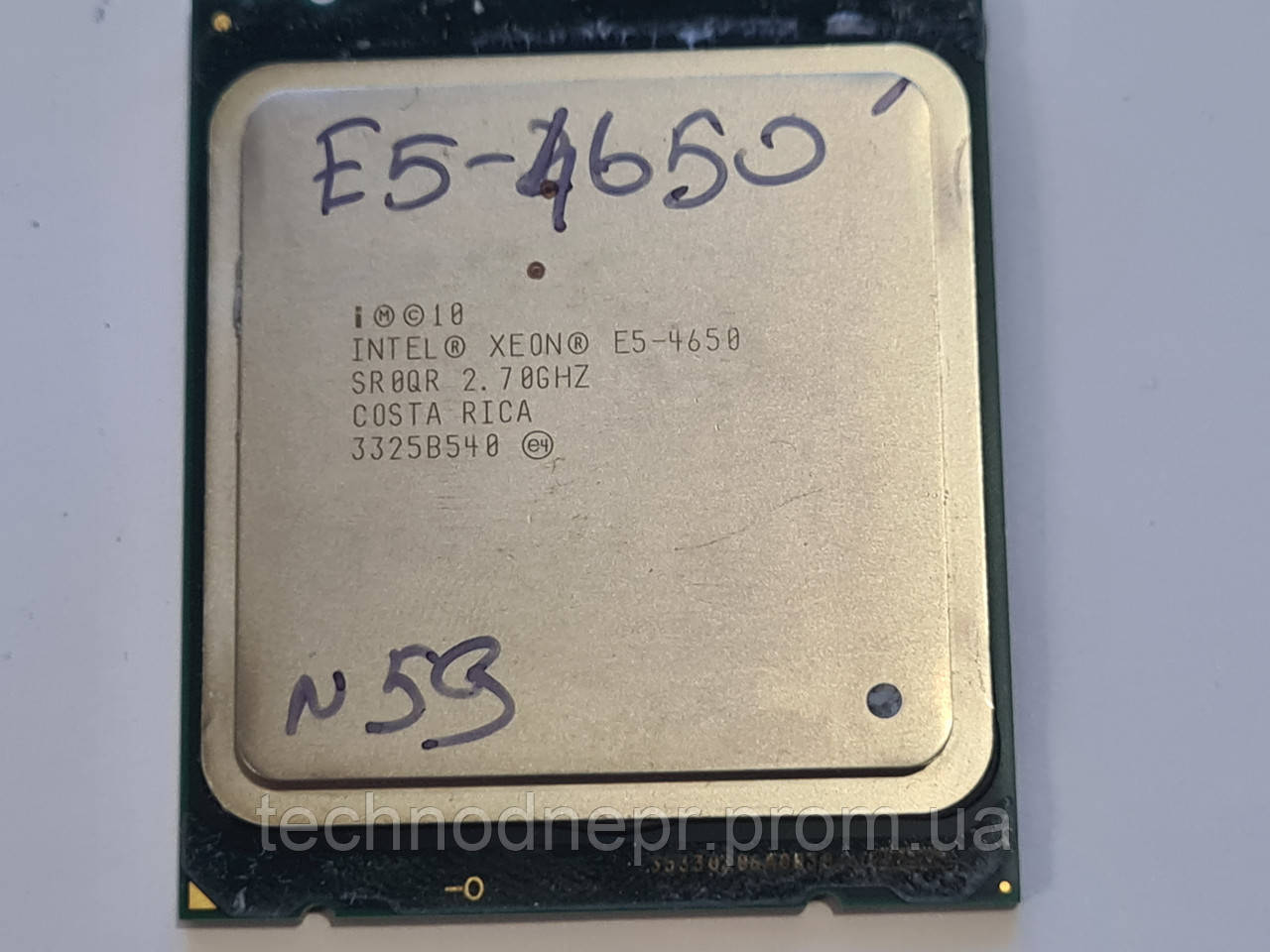 Процессор Intel Xeon E5-4650 - 3.3 GHz - 8 Ядер - 16 Потоков - Сокет ...