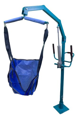 Підйомник стаціонарний з гідравлічним приводом ПГР-150РС, фото 1