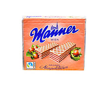 Вафлі Manner Original Neopolitaner з шоколадно-фундучним прошарком, 75 г
