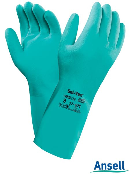 Захисні рукавички, хімічно стійкі RASOLVEX37-675 Z