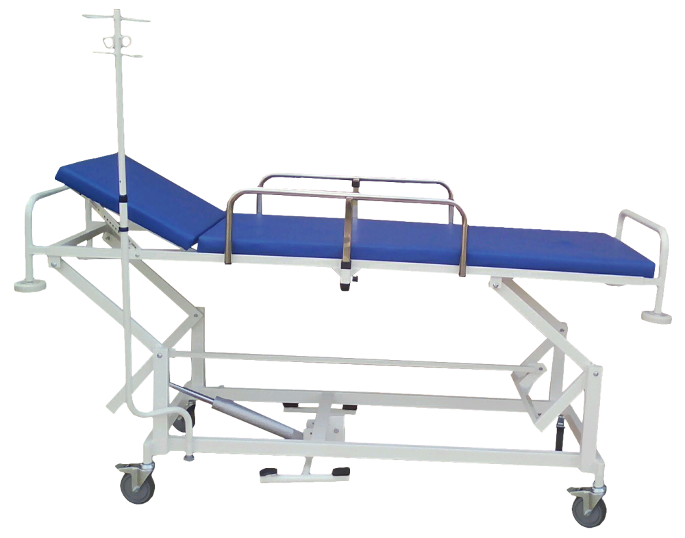 Каталка для транспортування пацієнтів з регулюванням висоти гідроприводом КТг, фото 1