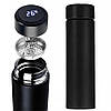 Термос з сенсорним LED екраном 500мл, Чорний / Термос із нержавіючої сталі, фото 4