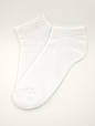 Чоловічі короткі зимові шкарпетки махрові стильні якісні MULTI розмір 40-44, 12 пар\уп. білі, фото 4