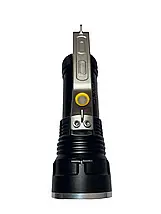 Світлодіодний потужний міцний ліхтар QL-268 з функцією SOS + акумулятор в комплекті у подарунок, фото 3