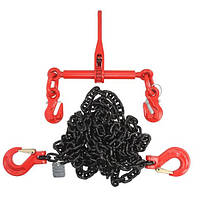 Натягувач ланцюговий GM-O-G8 + ланцюг з гаками для кріплення вантажу FI10 7000