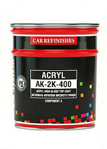 Автоемаль акрилова CS System Acryl АК-2К-400 201 біла