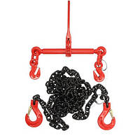 Натягувач ланцюговий GM-O-G8 + ланцюг з гаками для кріплення вантажу FI8 5000