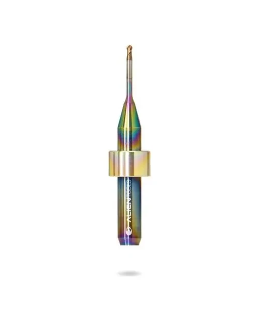 Фреза AlienTools для CoCr (хром хром) з титановим покриттям FLATCOAT™TTN 1.5x6x50мм (Imes Icore CORiTEC), фото 1