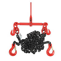 Натягувач ланцюговий GM-OJ-G8 + ланцюг з гаками для кріплення вантажу FI8 5000