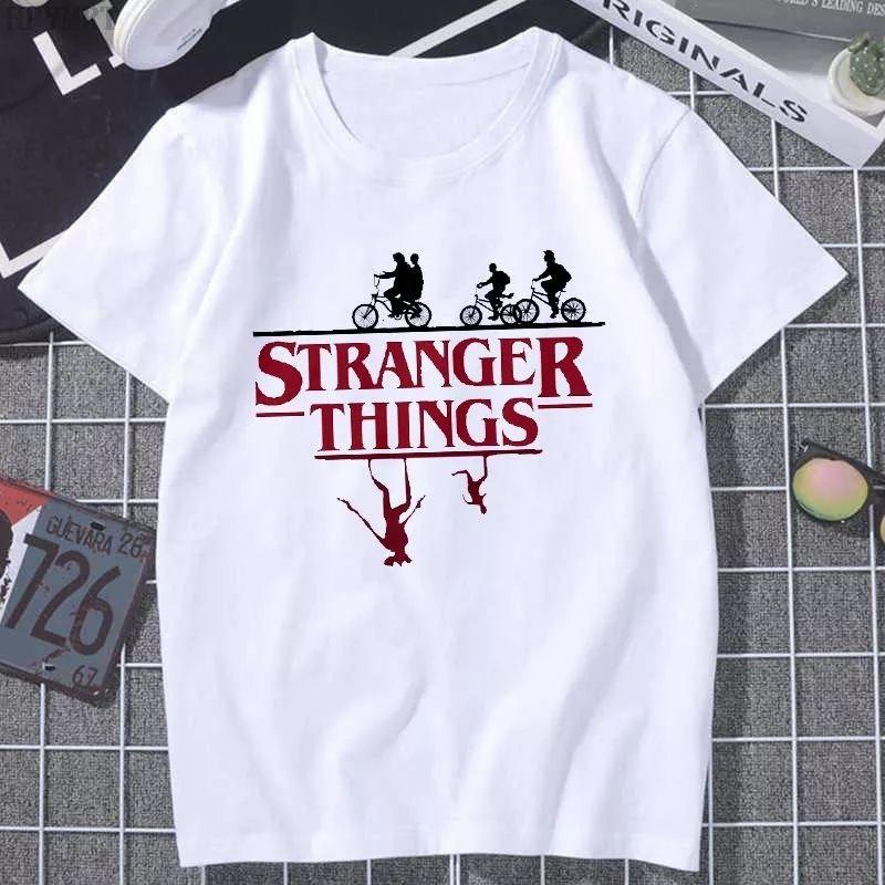 Футболка з принтом Stranger Things