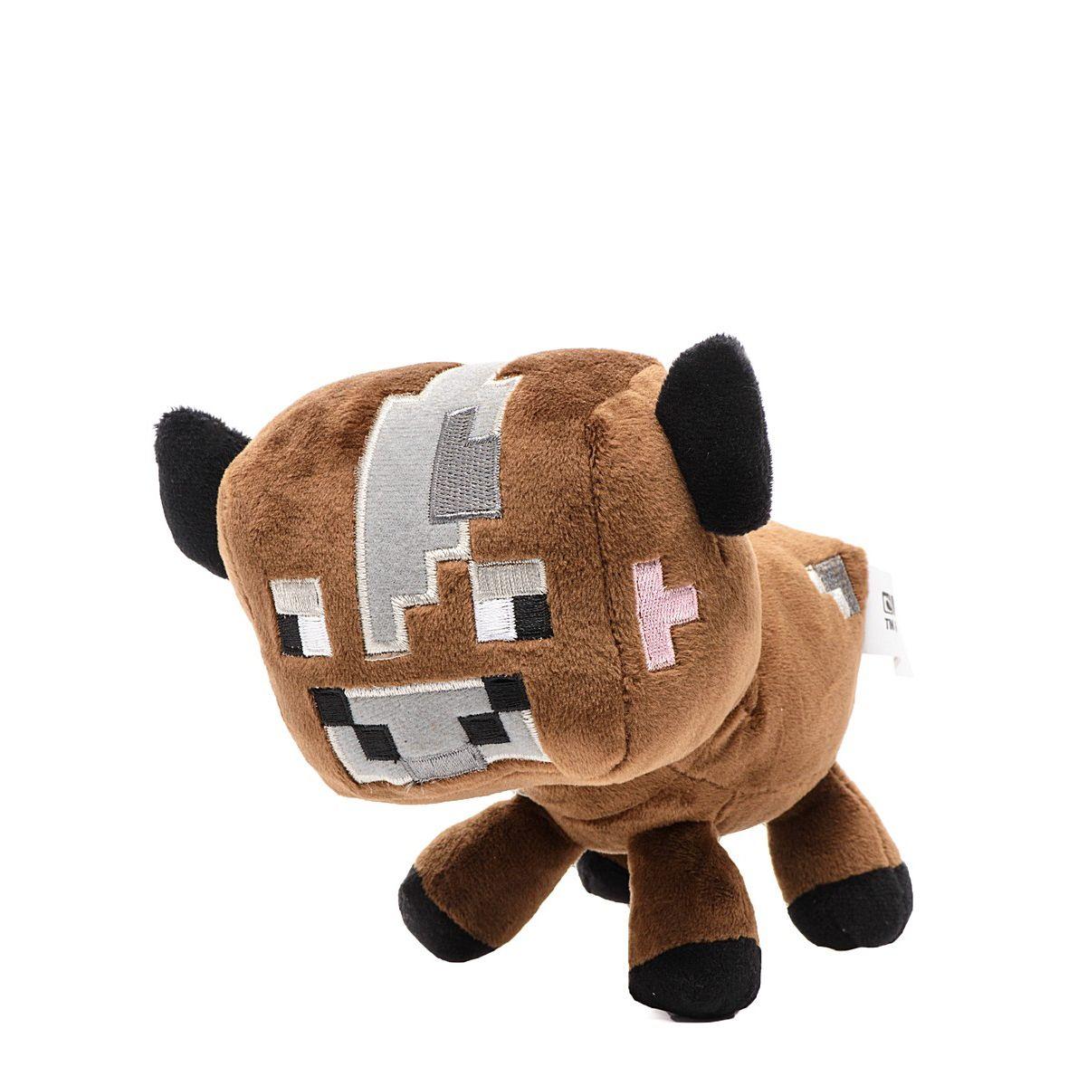 М'яка іграшка Minecraft Bull Майнкрафт Бик 16 см, фото 1