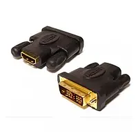 Переходник Atcom 11208 DVI (тато) - HDMI (мама) Black