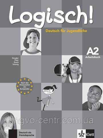 Німецька мова. Logisch! A2 Arbeitsbuch mit Audio-CD