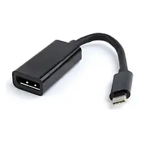 Переходник Cablexpert A-CM-DPF-01 USB Type C (тато) - DisplayPort (мама) Black
