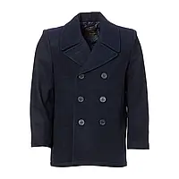 Морской бушлат US NAVY PEA COAT (Америка) Black L