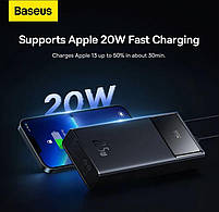 Зовнішній акумулятор Baseus Power Bank 20000mAh 22.5W Star-Lord швидка зарядка, фото 4