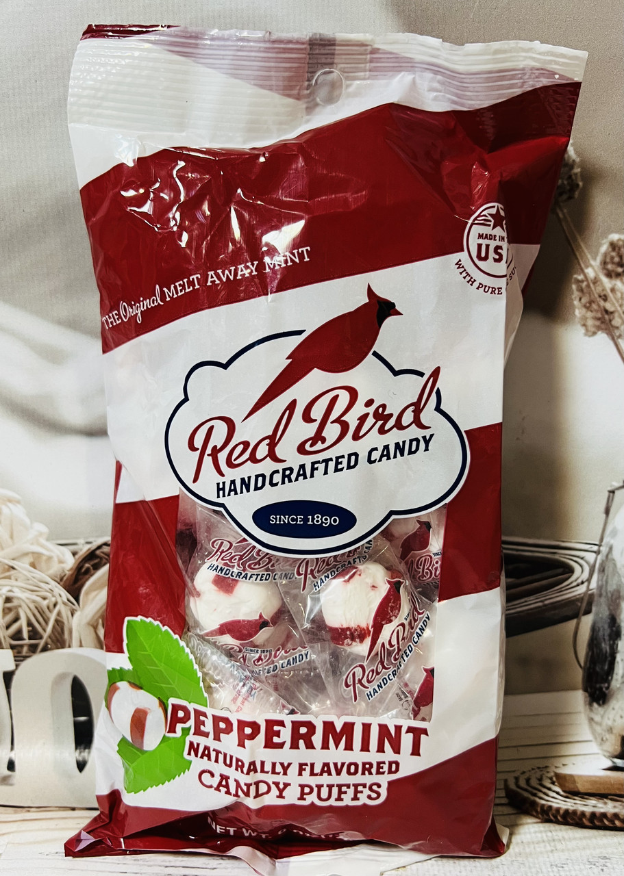 М'ятні цукерки-пафси RED BIRD Peppermint Candy Puffs