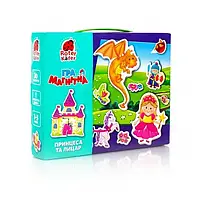 Магнитная игра Vladi Toys RK2070-01 Принцесса и рыцарь