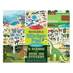 Набір наклейок Melissa&Doug MD14196 Житла тварин багаторазові