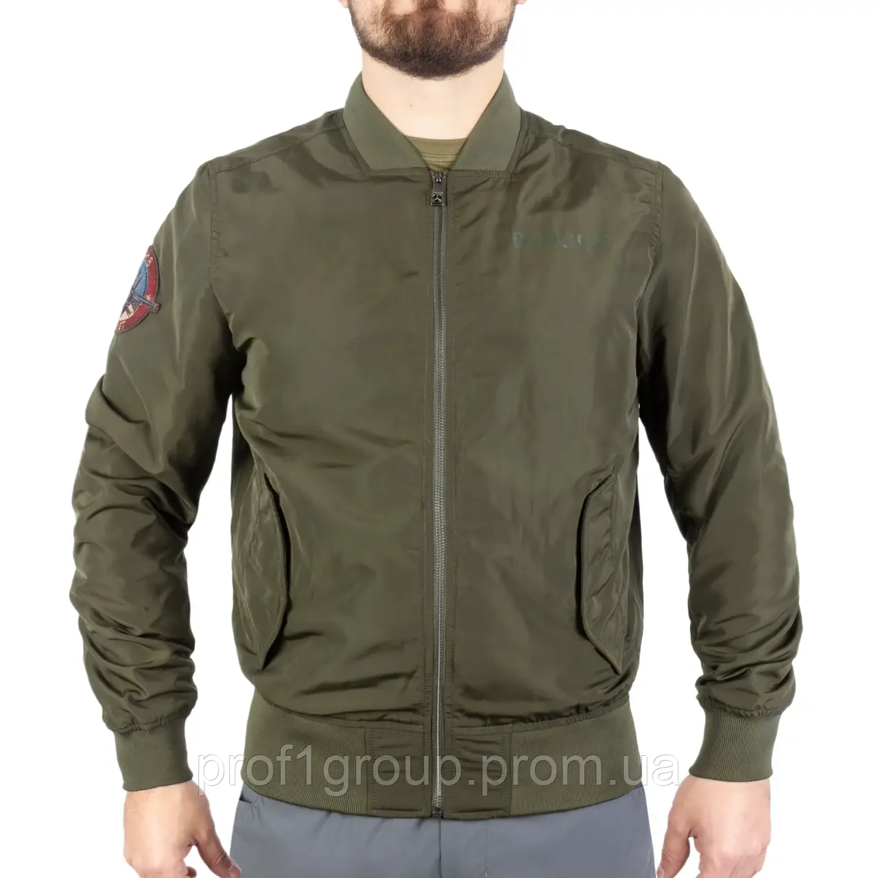 Куртка льотна демісезонна Sturm Mil-Tec Flight Jacket Top Gun Base Olive 2XL