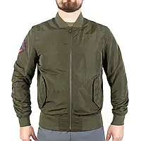 Куртка льотна демісезонна Sturm Mil-Tec Flight Jacket Top Gun Base Olive 2XL