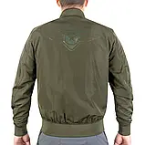 Куртка льотна демісезонна Sturm Mil-Tec Flight Jacket Top Gun Base Olive 2XL, фото 2