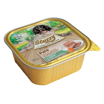 Вологий корм для собак Stuzzy (Штузі) Dog Veal Carrot паштет з телятиною та морквою 150 г