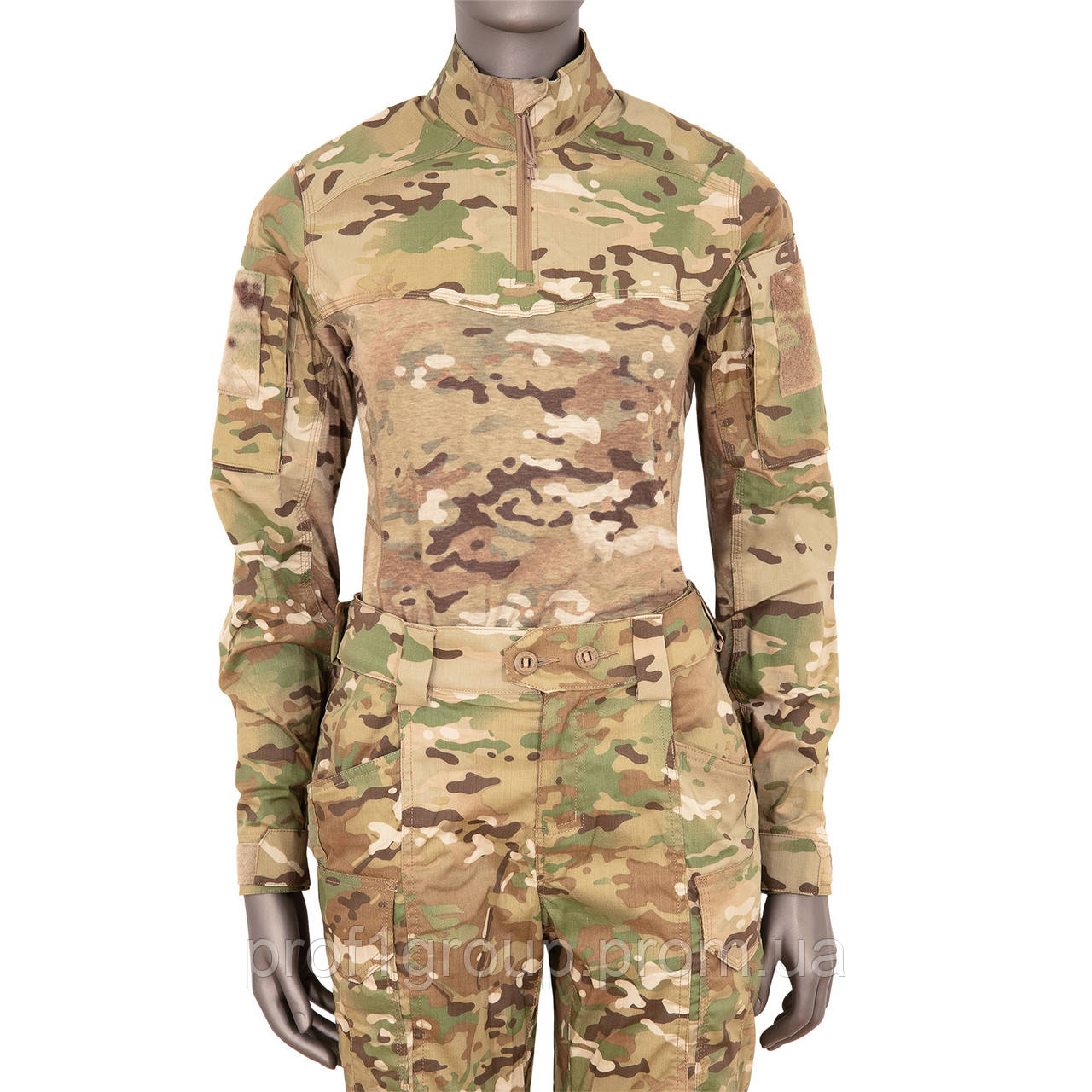 Сорочка тактична під бронежилет жіноча 5.11 Tactical Hot Weather Combat Shirt Multicam L