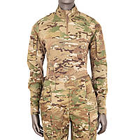 Сорочка тактична під бронежилет жіноча 5.11 Tactical Hot Weather Combat Shirt Multicam L