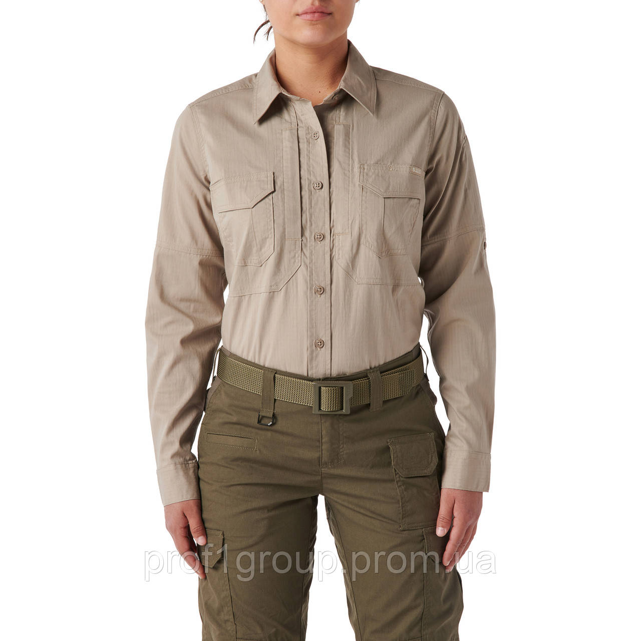 Сорочка тактична жіноча 5.11 Tactical Women's ABR Pro Long Sleeve Shirt Khaki L