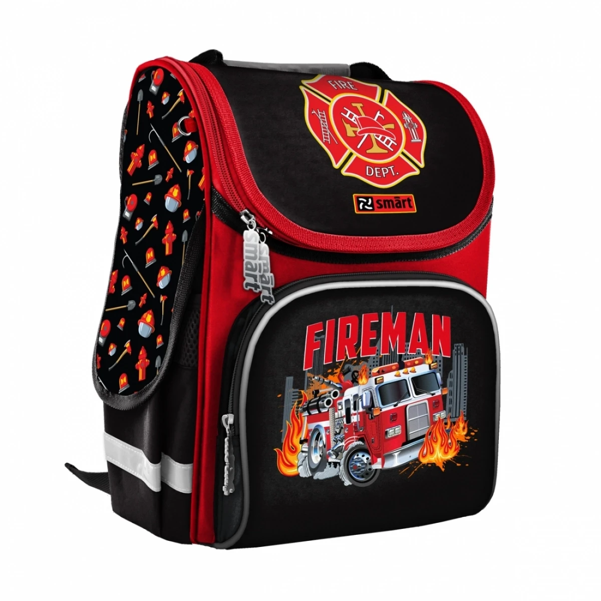 Рюкзак шкільний каркасний Fireman Smart PG-11 559015