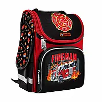 Рюкзак школьный каркасный Fireman Smart PG-11 559015