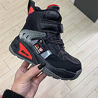 Кросівки зимові чорні /30436/ 27р