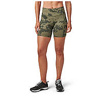 Шорты тренировочные женские 5.11 Tactical PT-R Eliza Short Ranger Green Camo L