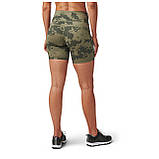 Шорти тренувальні жіночі 5.11 Tactical PT-R Eliza Short Ranger Green Camo L, фото 4