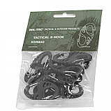 Карабін Sturm Mil-Tec S-HOOK Black (10 шт) Black єдиний, фото 3