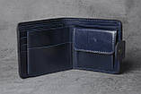 Шкіряний гаманець з тисненим орнаментом ручної роботи, фото 3