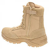 Черевики тактичні Sturm Mil-Tec Tactical Boots with YKK Zipper Khaki 8 US/EU 41, фото 7