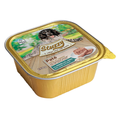 Вологий корм для собак з чутливим травленням Stuzzy (Штузі) Dog Lamb Rice паштет з ягням та рисом 150 г
