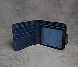 Шкіряний гаманець з тисненим орнаментом ручної роботи, фото 5