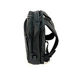 Рюкзак для ноутбука Transit 21008 чорний, фото 4