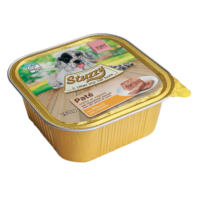 Вологий корм для цуценят Stuzzy (Штузі) Dog Puppy паштет з куркою 150 г