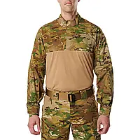 Рубашка тактическая под бронежилет 5.11 Tactical Multicam® Stryke TDU® Rapid Long Sleeve Shirt Multicam L